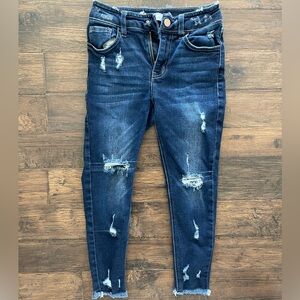 KanCan Distressed High Rise Skinny Jean